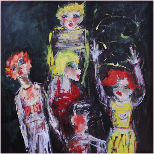 Les fofolles di Victorine Follana, Pittura in vendita su Singulart