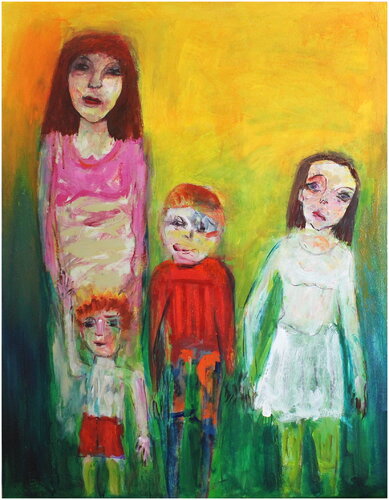 Bonjour vous van Victorine Follana, Schilderij te koop op Singulart
