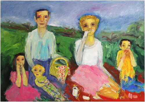 Le déjeuner sur l'herbe Victorine Follana
