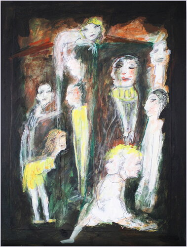 Figures de l'ombre von Victorine Follana, Malerei kaufen auf Singulart