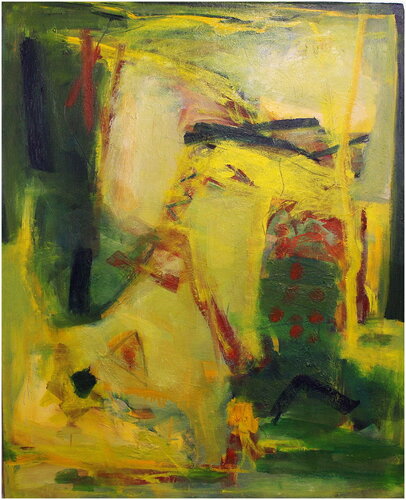 Dialogue avec Jaune von Victorine Follana, Malerei kaufen auf Singulart