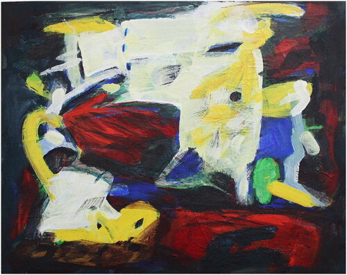 Les couleurs n'écoutent pas von Victorine Follana, Malerei kaufen auf Singulart