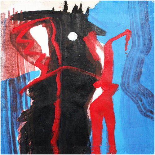 Le veilleur incandescent van Victorine Follana, Schilderij te koop op Singulart