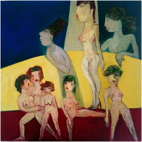 L' âge en fleurs von Victorine Follana, Malerei kaufen auf Singulart