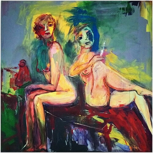 La cigarette de Victorine Follana, Pintura a la venta en Singulart