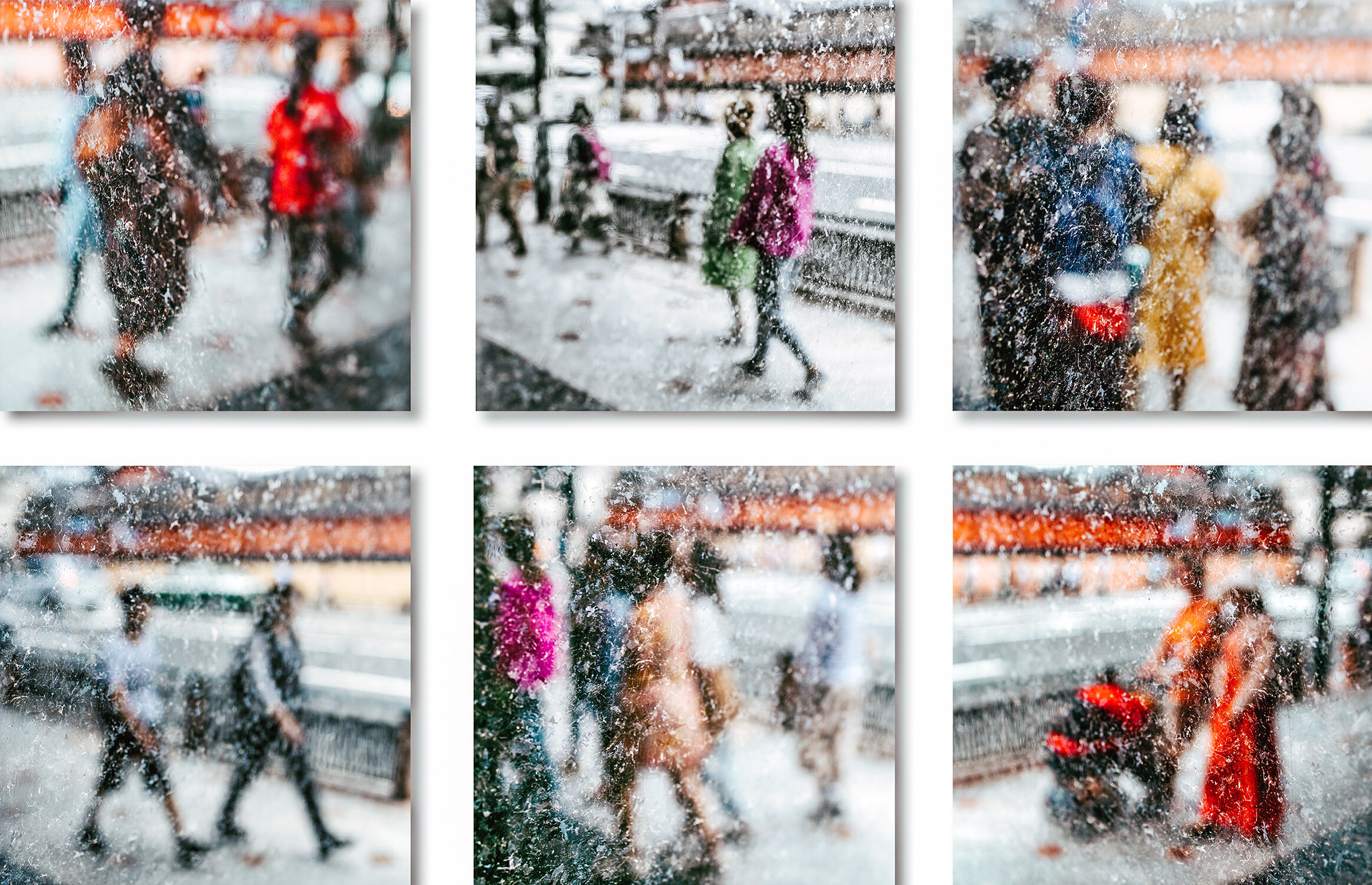 Verschwommene Visionen der Menschheit: Fotografie
