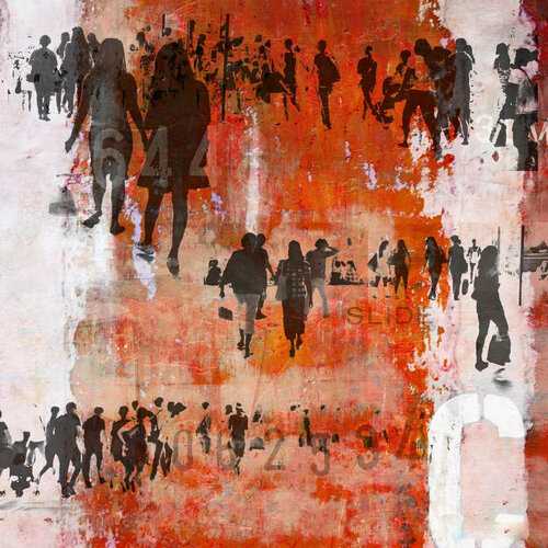 HUMAN CROWD I von Sven Pfrommer, Andere Medien kaufen auf Singulart