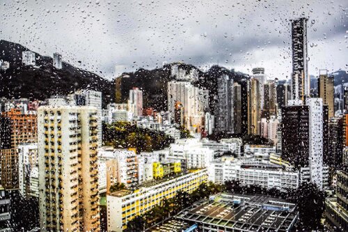 RAINY DAYS IN HONG KONG XII Sven Pfrommer