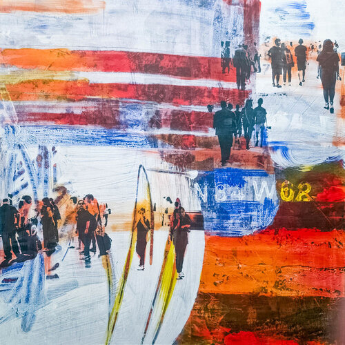 HUMAN CROWD XII von Sven Pfrommer, Malerei kaufen auf Singulart