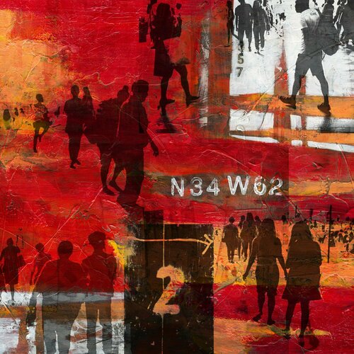 HUMAN CROWD XIII von Sven Pfrommer, Andere Medien kaufen auf Singulart