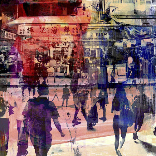 HONK KONG CONVERGENCE IX de Sven Pfrommer, Fotografía a la venta en Singulart