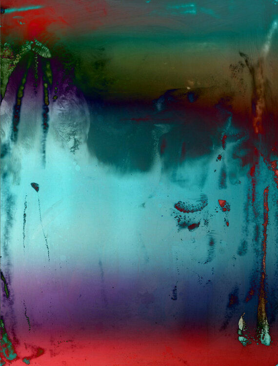 Abstract Scanography V Sven Pfrommer