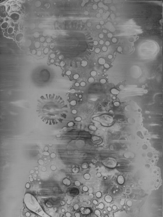 Abstract Scanography XIX Sven Pfrommer
