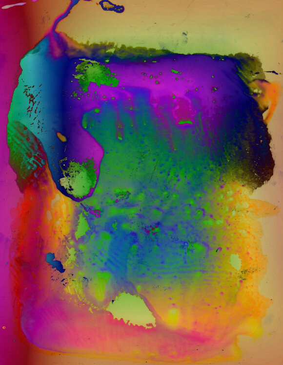 Abstract Scanography XVIII Sven Pfrommer