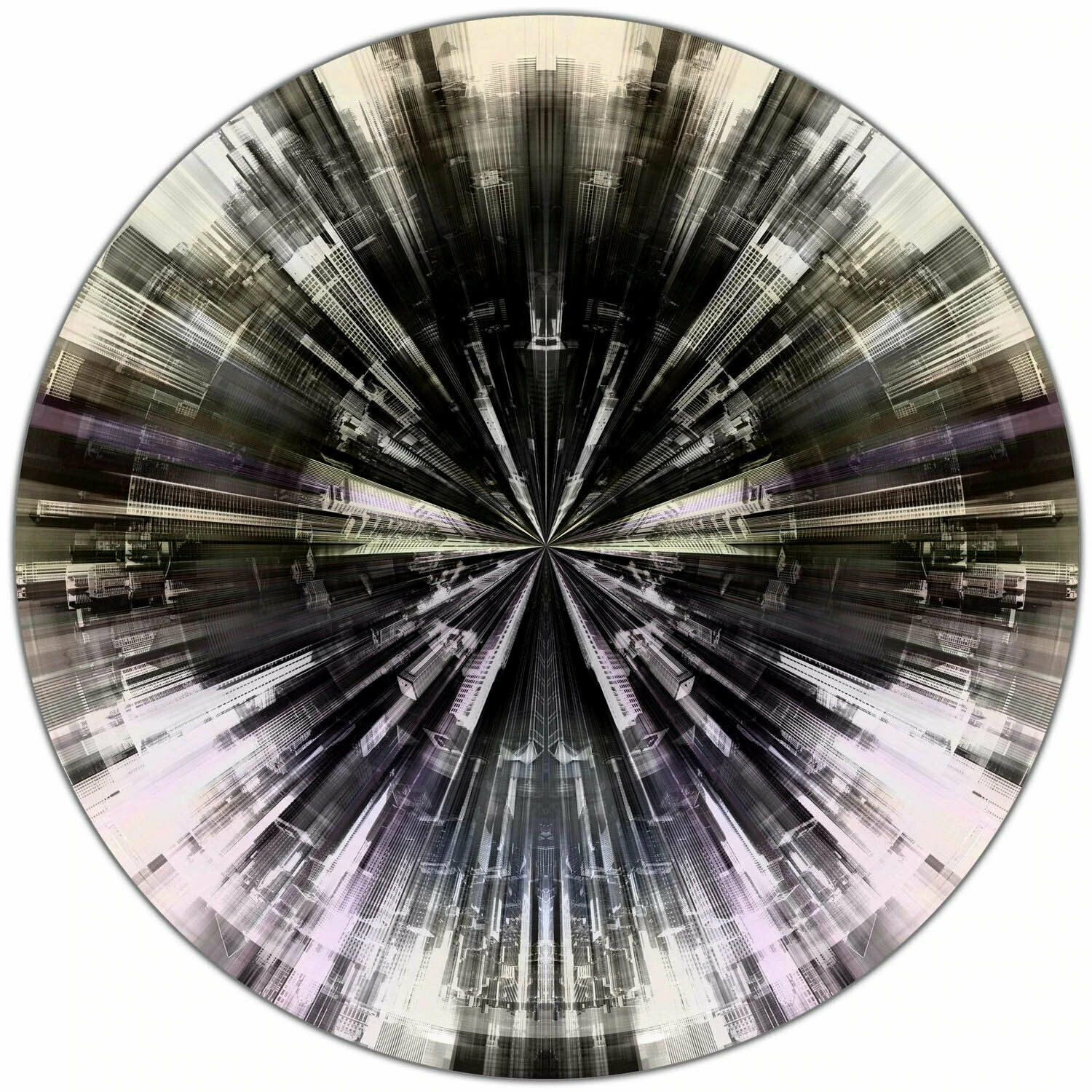 CHICAGO FRAGMENTS I (Ø 100 cm) Sven Pfrommer