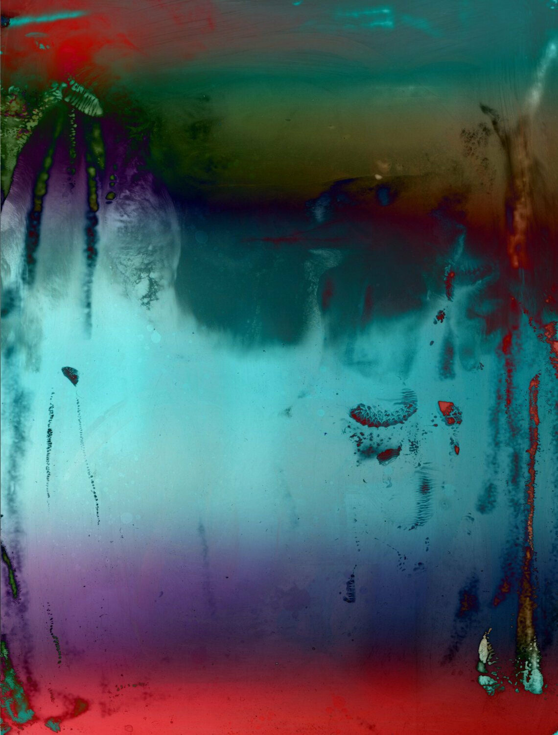 Abstract Scanography V Sven Pfrommer