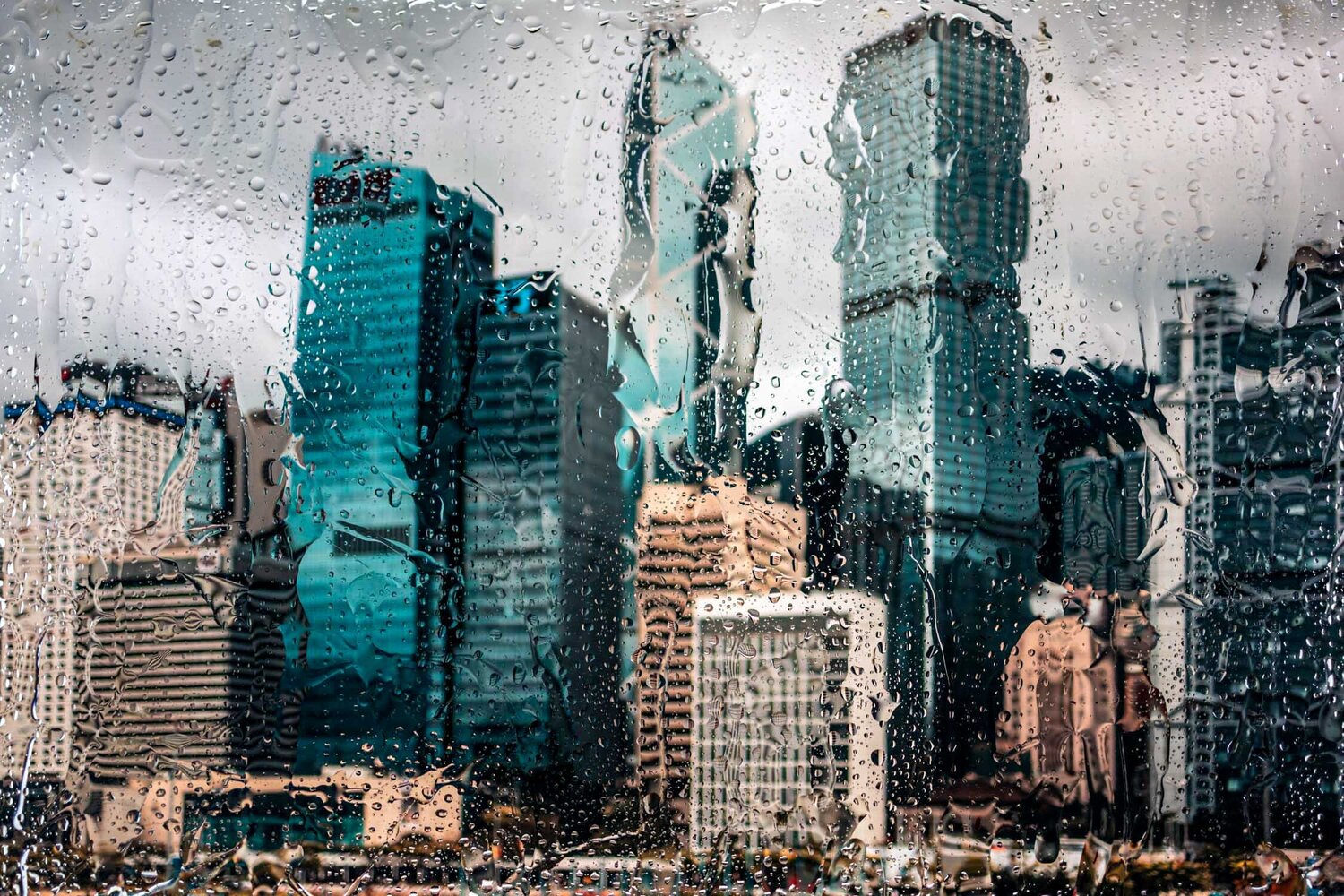 RAINY DAYS IN HONG KONG III Sven Pfrommer Fotografie zu verkaufen