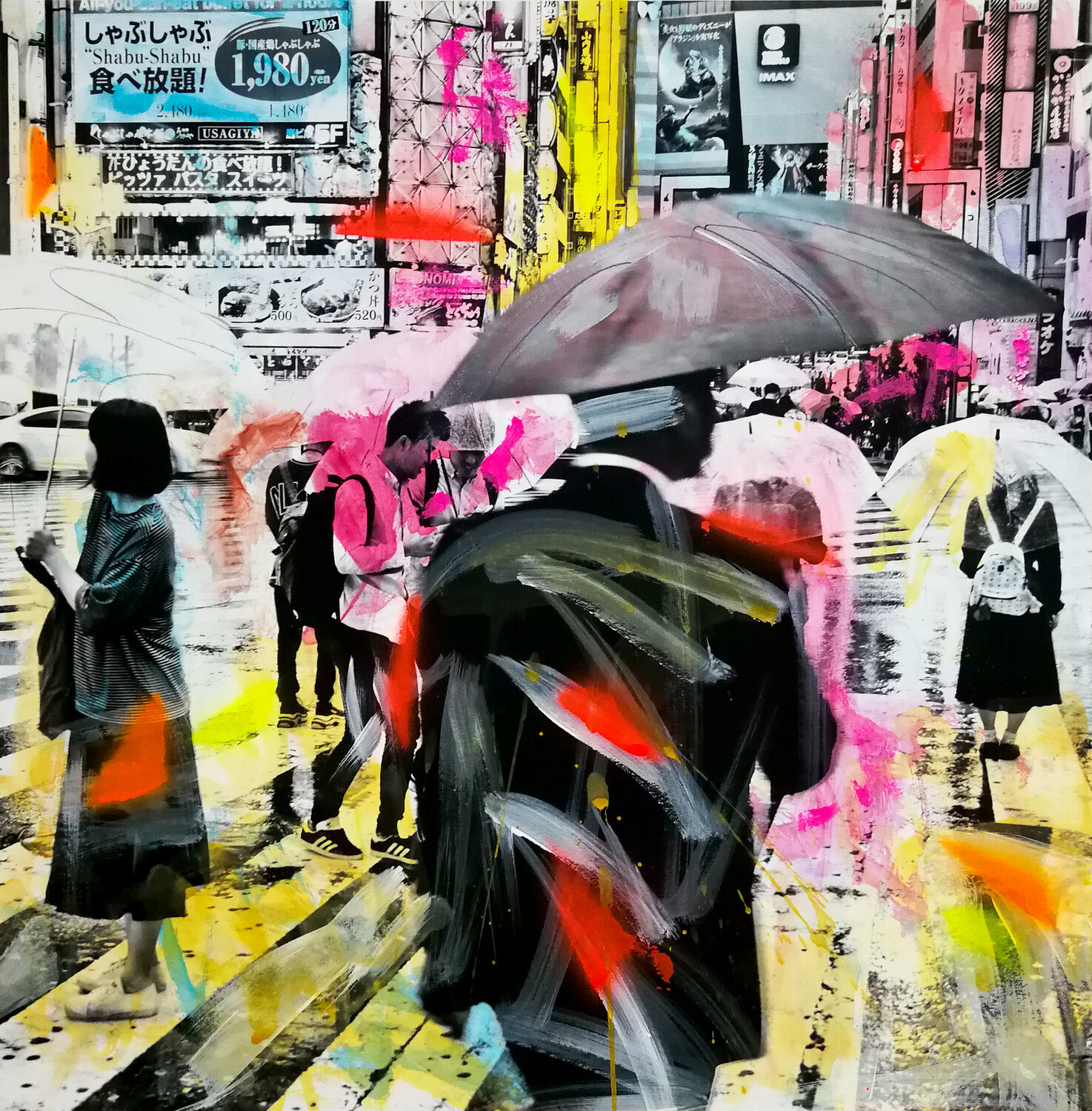 URBN City Mixed Media IX Sven Pfrommer