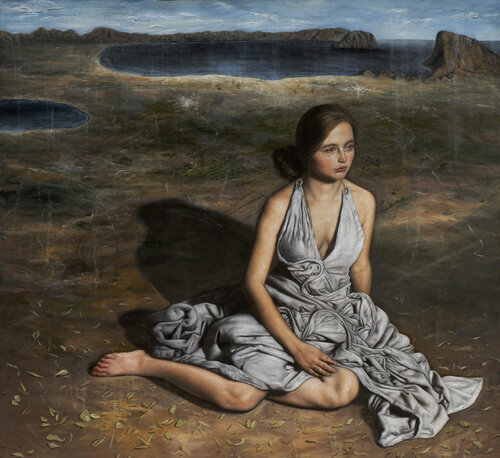 My Thoughts were engulfed by the Fields and Oceans (Penelope) de Francisco Benitez, Pintura a la venta en Singulart