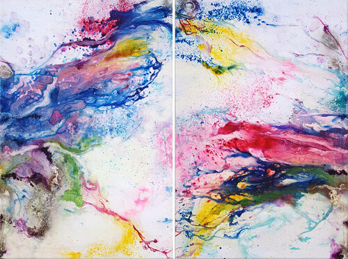 Out of the dark van Petra Heck, Schilderij te koop op Singulart