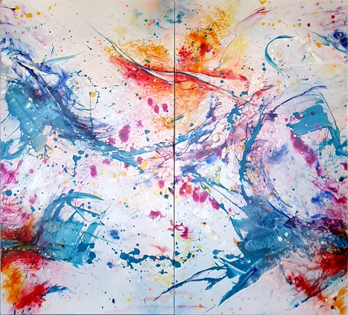 Free spirit van Petra Heck, Schilderij te koop op Singulart