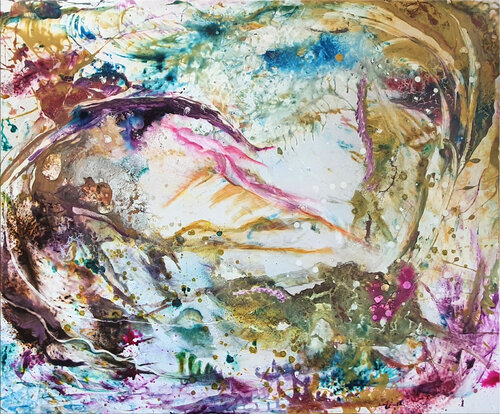 peaceful place van Petra Heck, Schilderij te koop op Singulart