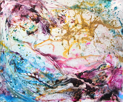 power place van Petra Heck, Schilderij te koop op Singulart