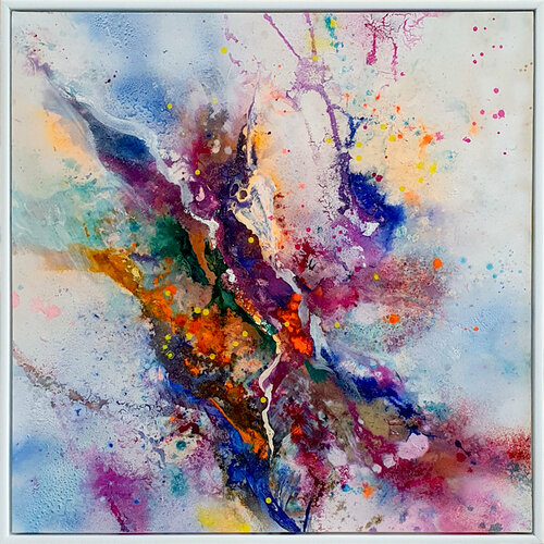 light on by Petra Heck, 油畫 for Sale on Singulart