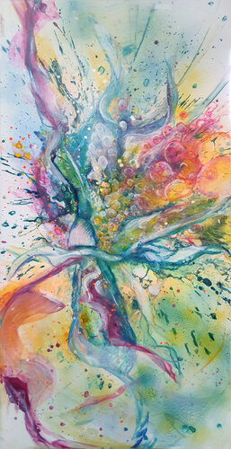 Free colors par Petra Heck, Peinture en vente sur Singulart