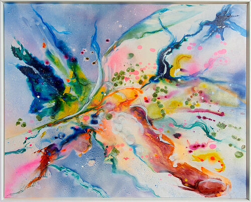 brathe up di Petra Heck, Pittura in vendita su Singulart