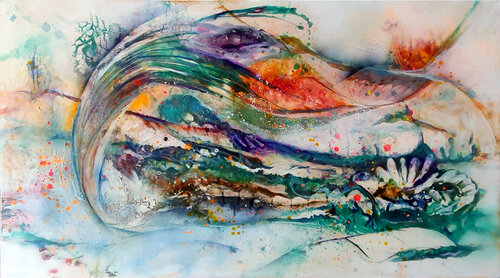 Powerful di Petra Heck, Pittura in vendita su Singulart