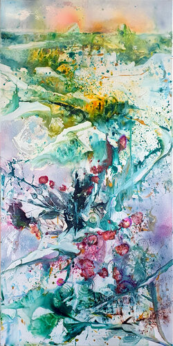 Bei Tagesanbruch by Petra Heck, Painting for Sale on Singulart