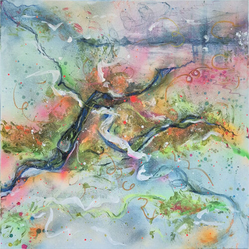 Vibes di Petra Heck, Pittura in vendita su Singulart