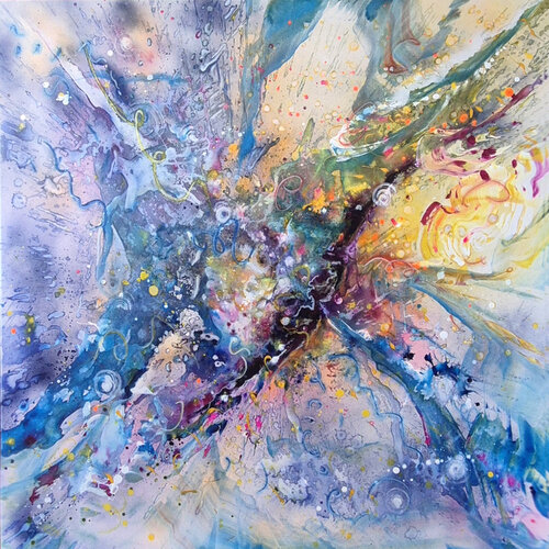 Brain storm by Petra Heck, 油畫 for Sale on Singulart
