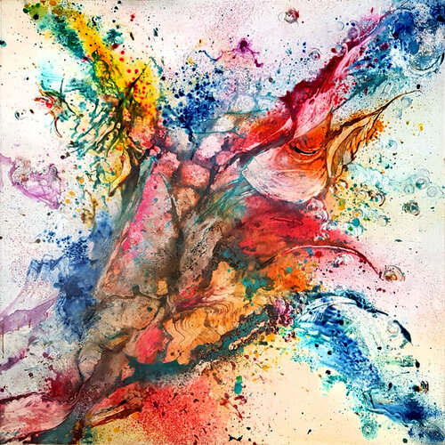 Beginning di Petra Heck, Pittura in vendita su Singulart