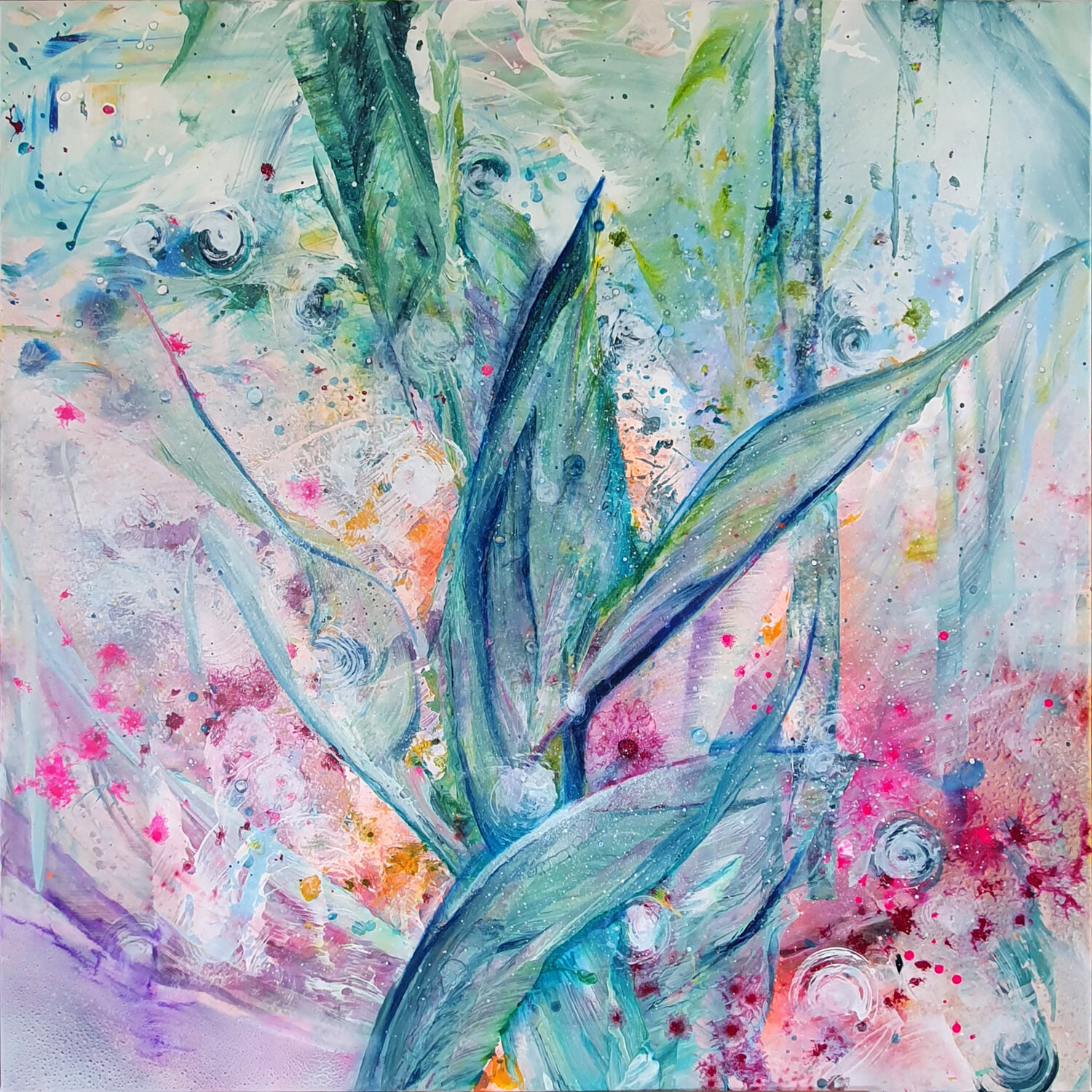 warm summer rain Petra Heck