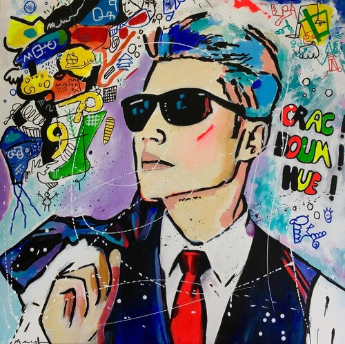 CRAC ! BOUM ! HUE ! di Jean-Louis Azencott, Pittura in vendita su Singulart