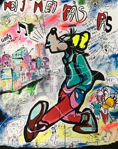 MOI J'M'EN FAIS PAS von Jean-Louis Azencott, Malerei kaufen auf Singulart