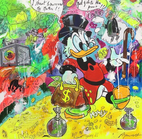 TIME IS MONEY di Jean-Louis Azencott, Stampa in vendita su Singulart