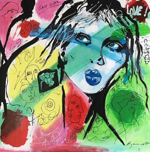 GAME OVER di Jean-Louis Azencott, Disegno in vendita su Singulart