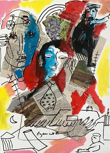 LE SPLEEN di Jean-Louis Azencott, Disegno in vendita su Singulart