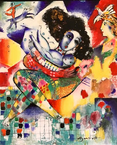 ULTIME SACRIFICE di Jean-Louis Azencott, Pittura in vendita su Singulart