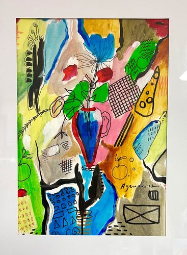 COMPOSITION van Jean-Louis Azencott, Schilderij te koop op Singulart