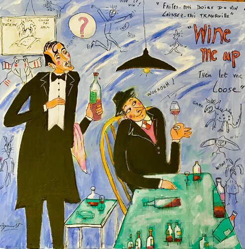 GRAND CRU von Jean-Louis Azencott, Malerei kaufen auf Singulart