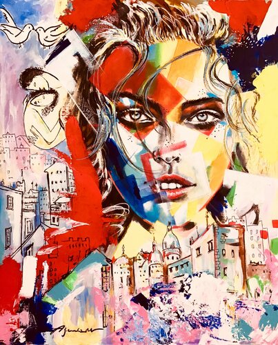 LE TEMPS D'UN AUTOMNE di Jean-Louis Azencott, Pittura in vendita su Singulart