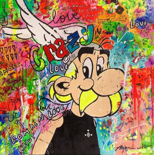ASTÉRIX LE GAULOIS van Jean-Louis Azencott, Schilderij te koop op Singulart