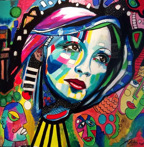 CONTEMPLATION par Jean-Louis Azencott, Peinture en vente sur Singulart