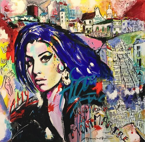 Amy Winhouse in Montmartre Jean-Louis Azencott