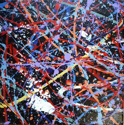 Tableau Dripping 19 N°64 de Hari, Pintura a la venta en Singulart