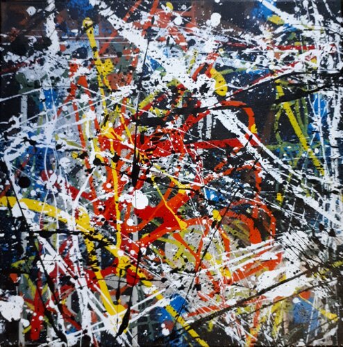 Tableau  Dripping 20 de Hari, Pintura a la venta en Singulart